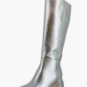 Silver Knee-High circus Sam Edelman Boots 7